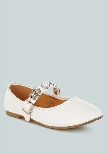 Kavana Charms Embellished Flat Mary Janes Women - Image 2