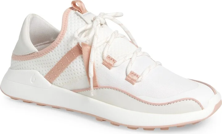 Bright White / Soft Pink