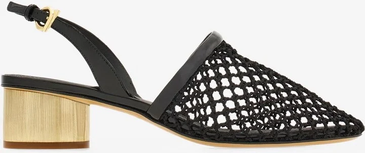 Kay 40 Slingback Net Sandals