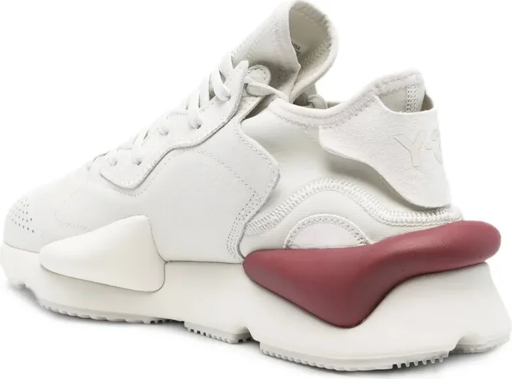Kaya leather-panelled sneakers - Image 3