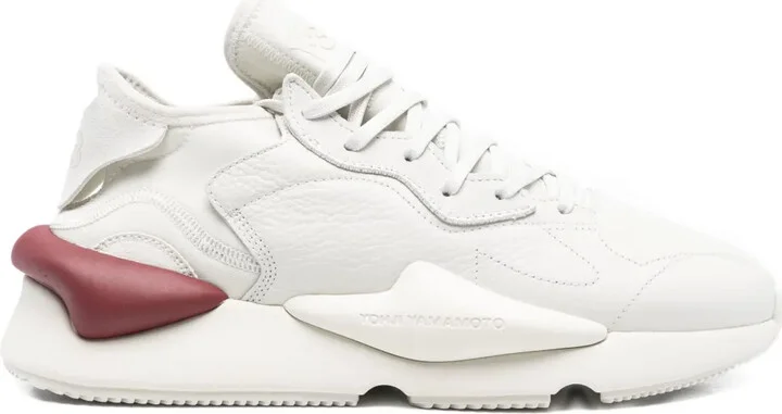 Kaya leather-panelled sneakers