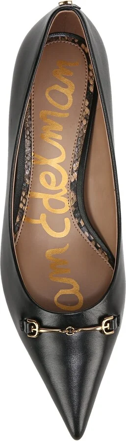 Kaya Pointed Toe Kitten Heel Pump - Image 5