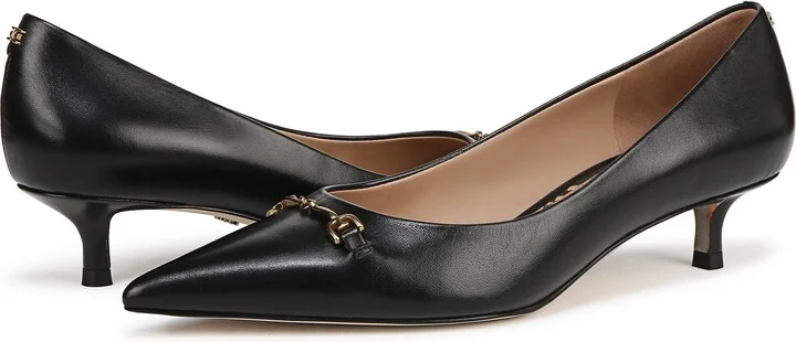 Kaya Pointed Toe Kitten Heel Pump - Image 10