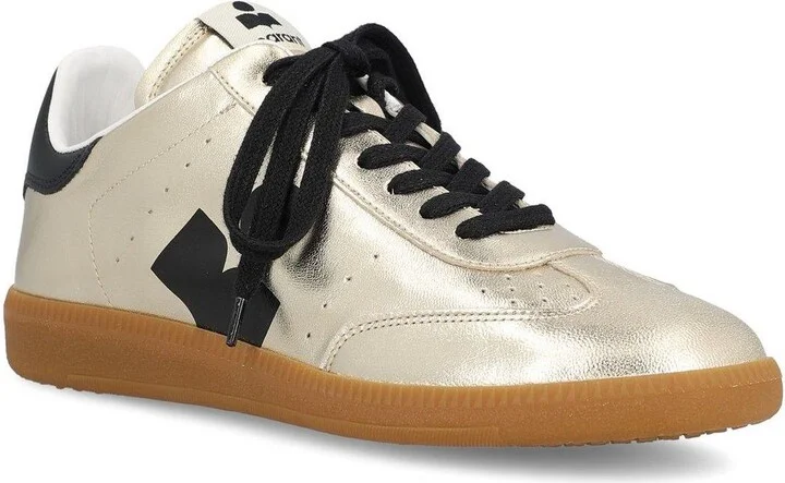 Kaycee Metallic Effect Sneakers - Image 2