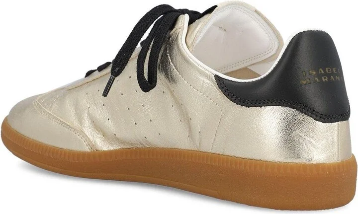 Kaycee Metallic Effect Sneakers - Image 3