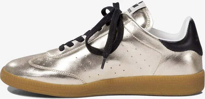 Kaycee Metallic Leather Sneakers - Image 2