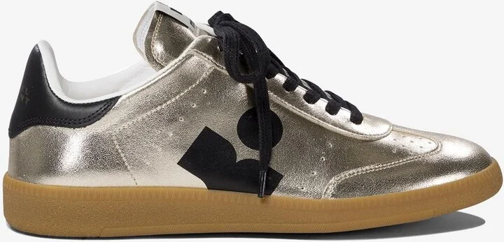 Kaycee Metallic Leather Sneakers