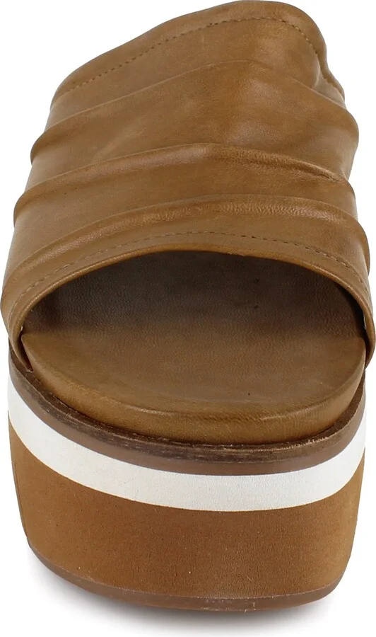 Kayci Scrunched Platform Slide Sandal - Image 10