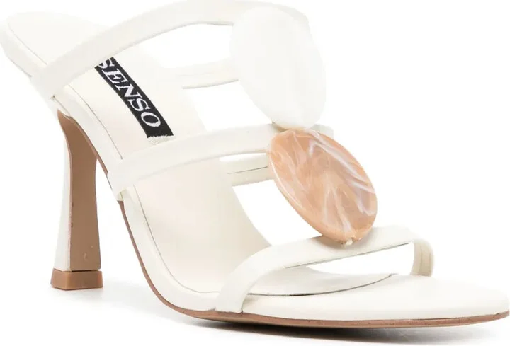 Kaye 95mm leather sandals - Image 2