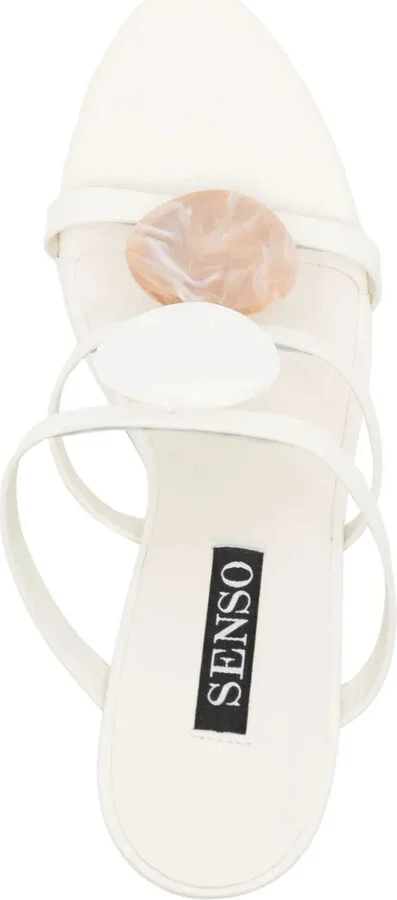 Kaye 95mm leather sandals - Image 4