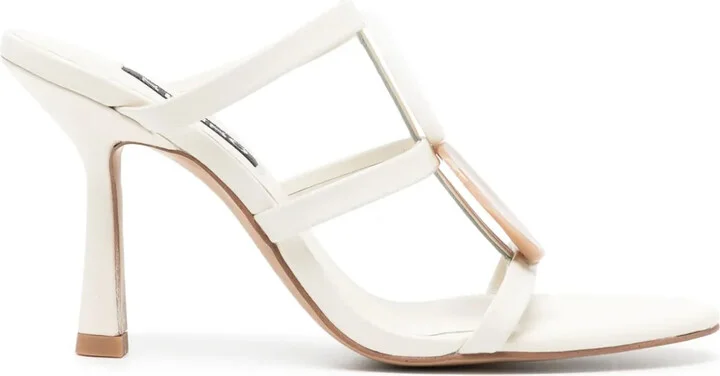Kaye 95mm leather sandals