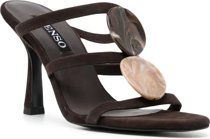 Kaye 95mm suede sandals - Image 2