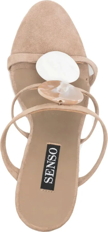Kaye 95mm suede sandals - Image 4
