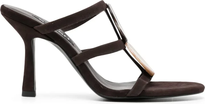 Kaye 95mm suede sandals