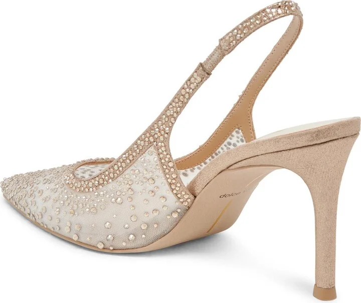 Kaye Crystal Pointy Toe Slingback Pump - Image 2