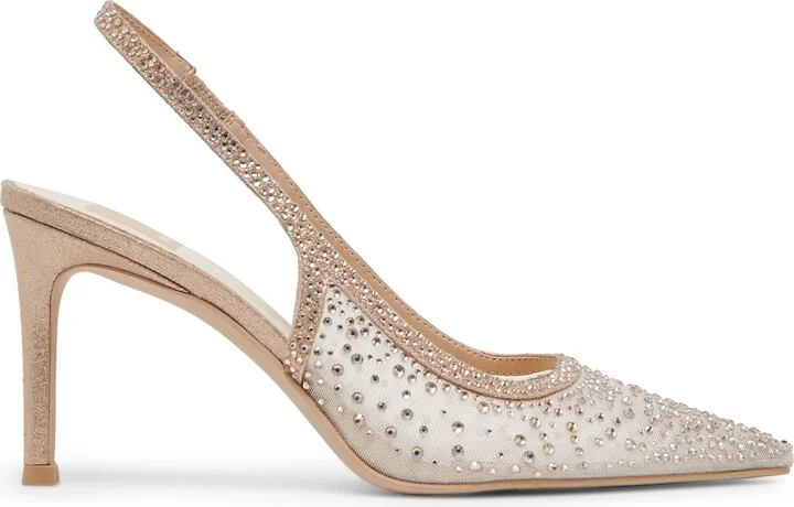 Kaye Crystal Pointy Toe Slingback Pump - Image 3