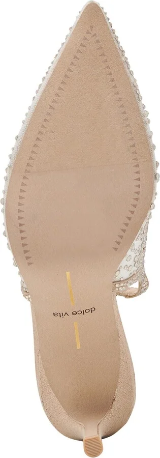 Kaye Crystal Pointy Toe Slingback Pump - Image 6