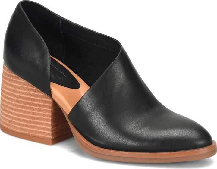 Kayla Block Heel Asymmetric Pump