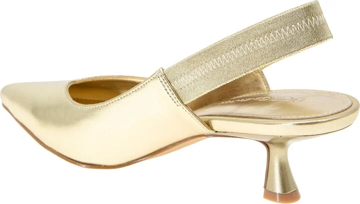 Kayla Pointed Toe Kitten Heel Pump - Image 10