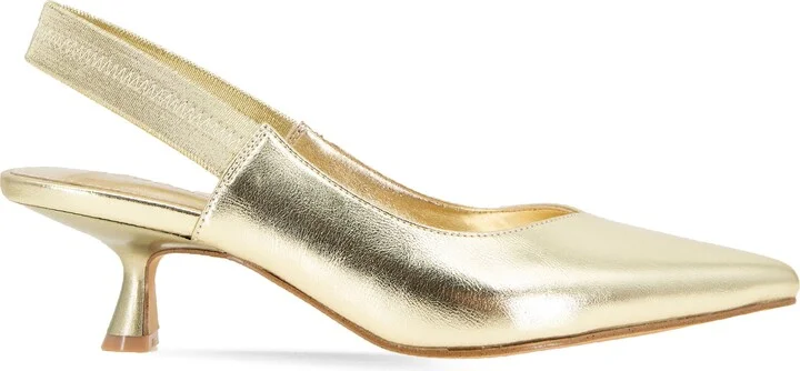 Kayla Pointed Toe Kitten Heel Pump - Image 11