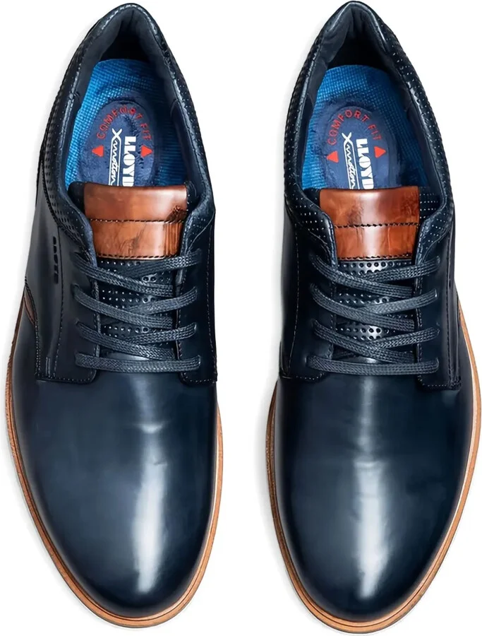 Kayor perforated leather lace-up shoes - Image 3
