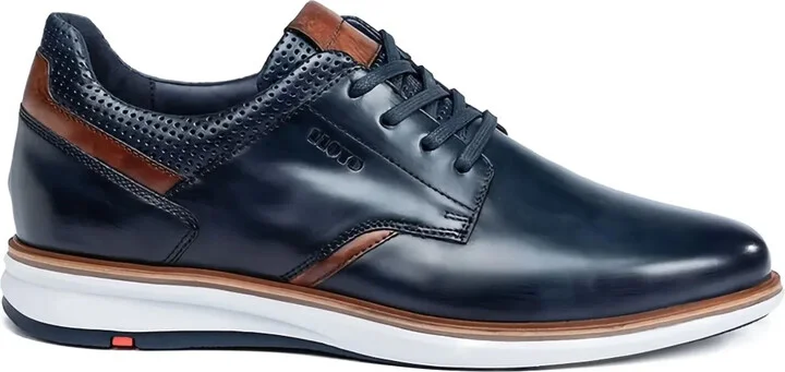 Kayor perforated leather lace-up shoes