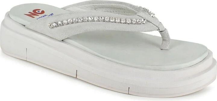 Ice White Suede