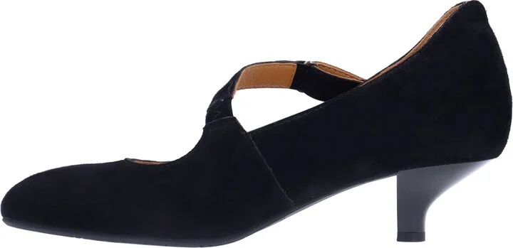 Kayva Asymmetric Kitten Heel Pump - Image 7