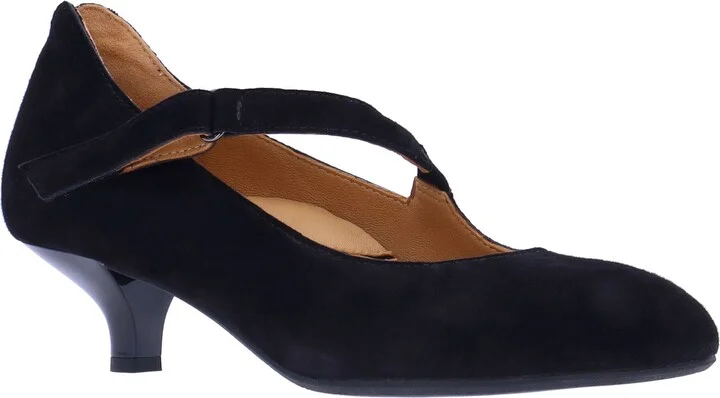 Kayva Asymmetric Kitten Heel Pump