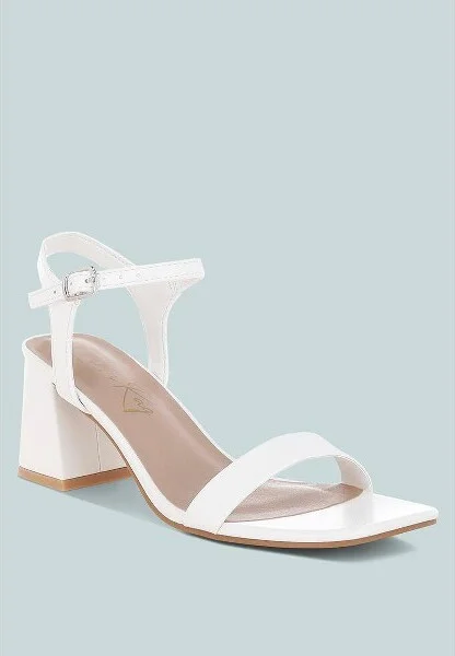 KAZARA Faux Leather Block Heels Women - Image 2
