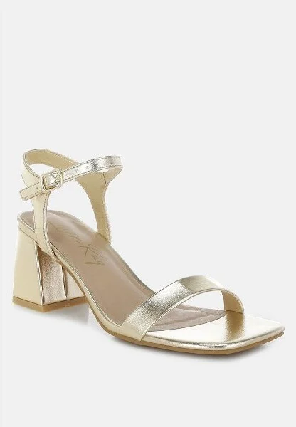 KAZARA Faux Leather Block Heels Women - Image 3