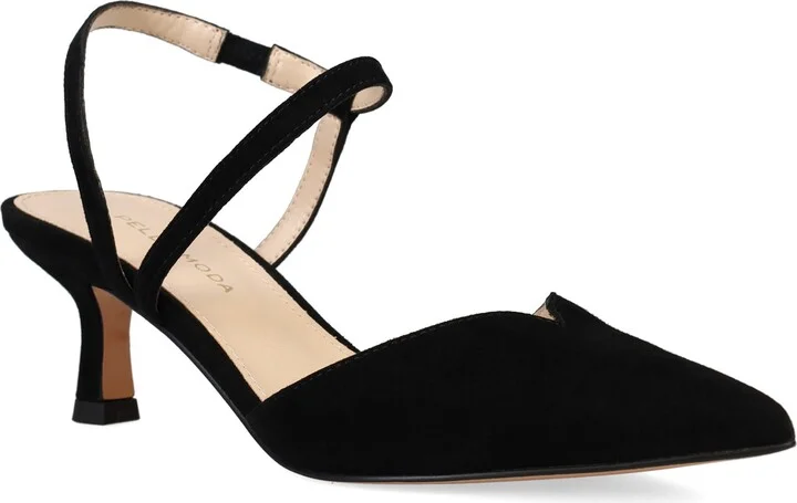 Kearn Asymmetric Ankle Strap Pump