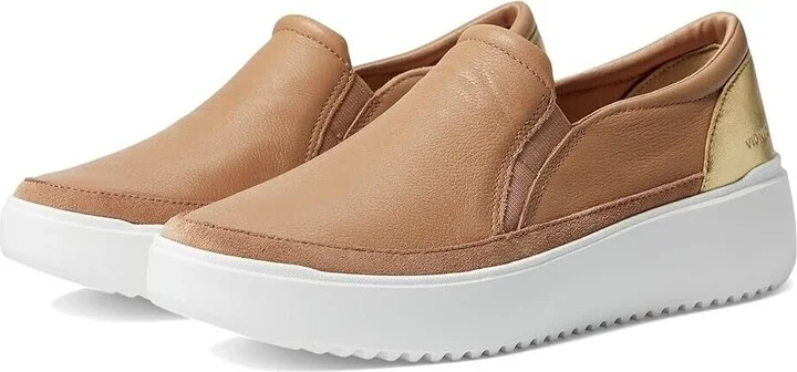 Kearny I8680L1200 Sneaker Women's 10 Brown Leather Platform Shoes KHD1470