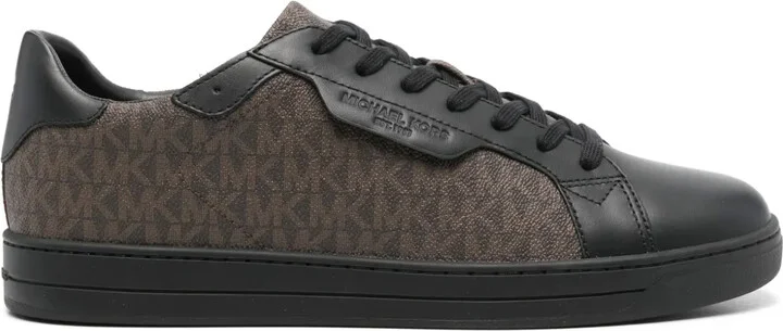 Keating monogram-pattern sneakers
