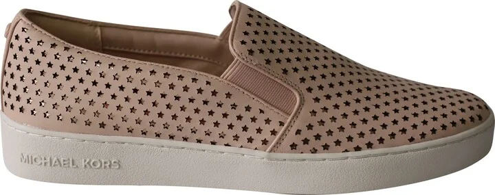 Keaton Slip On Sneakers in Pink Leather