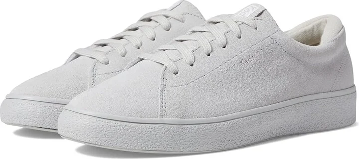 Keds Alley Suede Grit Foxing Women's Shoes Light Grey : 6 B - Medium