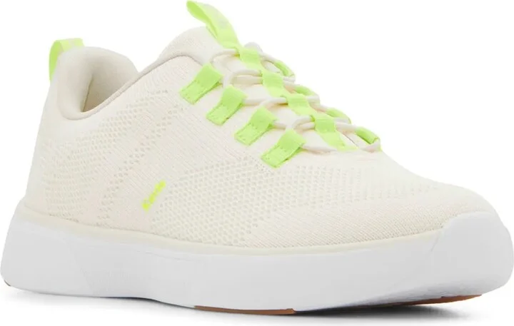 Sea Salt/Lime Green
