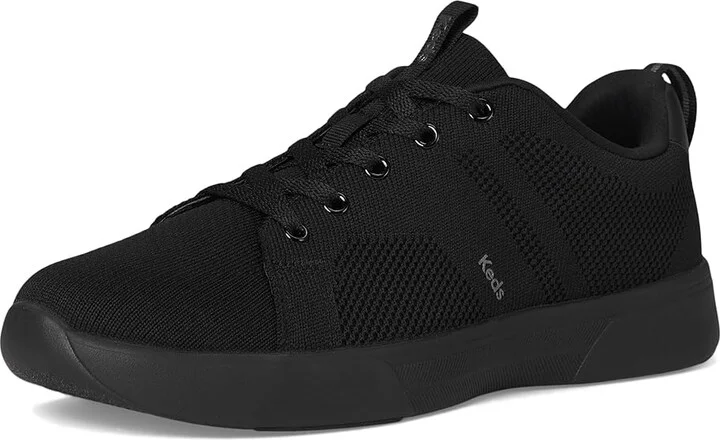 Keds BlissWalk Lace-Up Women's Shoes Black/Black Knit : 7.5 B - Medium, Rubber - Image 5