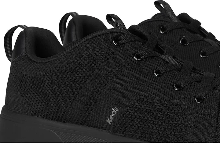 Keds BlissWalk Lace-Up Women's Shoes Black/Black Knit : 7.5 B - Medium, Rubber - Image 7