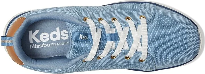 Keds BlissWalk Lace-Up Women's Shoes Blue Knit : 11 B - Medium, Rubber - Image 2