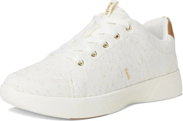 Keds BlissWalk Lace-Up Women's Shoes Cream Speckle Jersey : 7.5 B - Medium, Rubber - Image 5