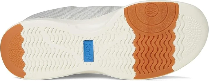 Keds BlissWalk Lace-Up Women's Shoes Light Grey Knit : 6.5 B - Medium, Rubber - Image 3
