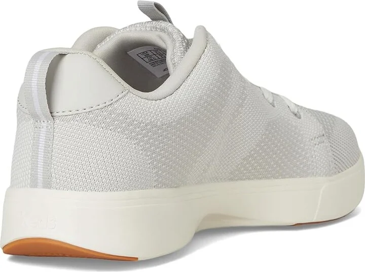 Keds BlissWalk Lace-Up Women's Shoes Light Grey Knit : 6.5 B - Medium, Rubber - Image 4