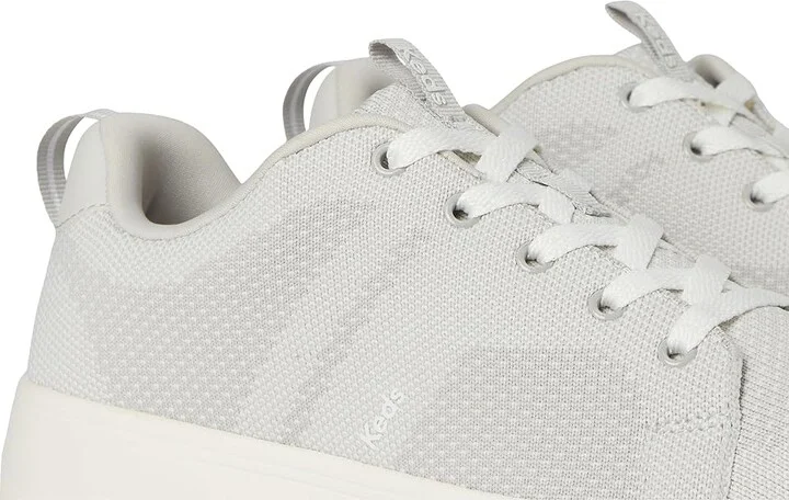 Keds BlissWalk Lace-Up Women's Shoes Light Grey Knit : 6.5 B - Medium, Rubber - Image 7