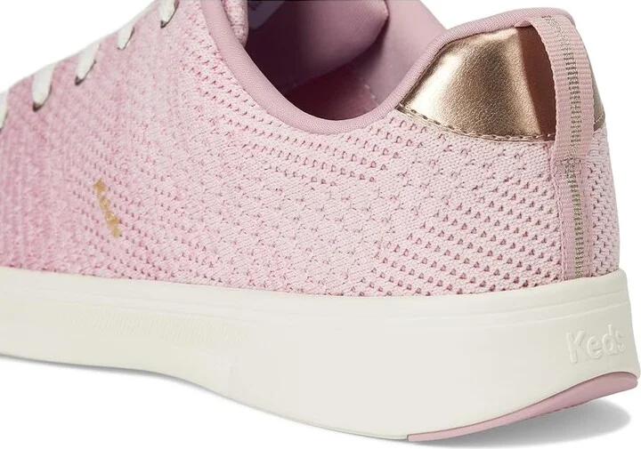 Keds BlissWalk Lace-Up Women's Shoes Light Pink/Mauve Ombre Eng Knit : 6.5 B - Medium, Rubber - Image 7