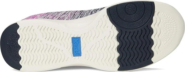 Keds BlissWalk Lace-Up Women's Shoes Navy/Fuchsia Engineered Knit : 11 B - Medium, Rubber - Image 3