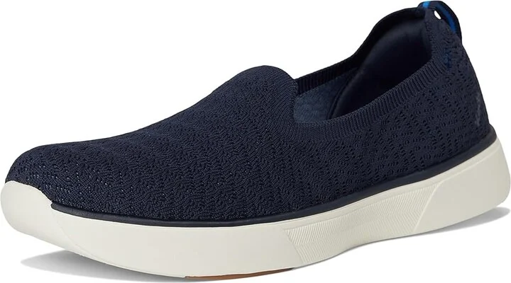 Keds BlissWalk Loafers Women's Shoes Navy/Blue Eng Knit : 5.5 B - Medium, Polyester - Image 5