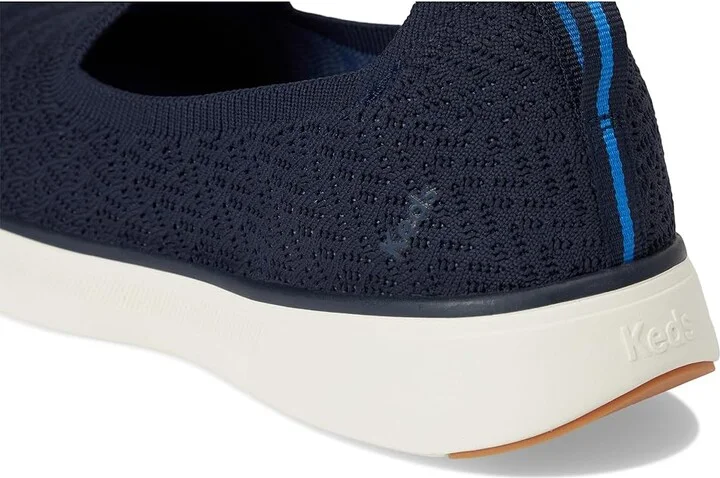 Keds BlissWalk Loafers Women's Shoes Navy/Blue Eng Knit : 5.5 B - Medium, Polyester - Image 7
