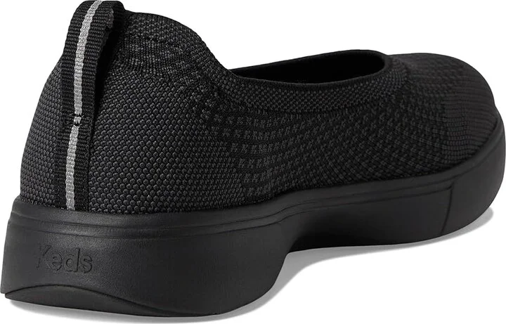 Keds BlissWalk Skimmer Women's Shoes Black/Black Knit : 11 B - Medium, Rubber - Image 4