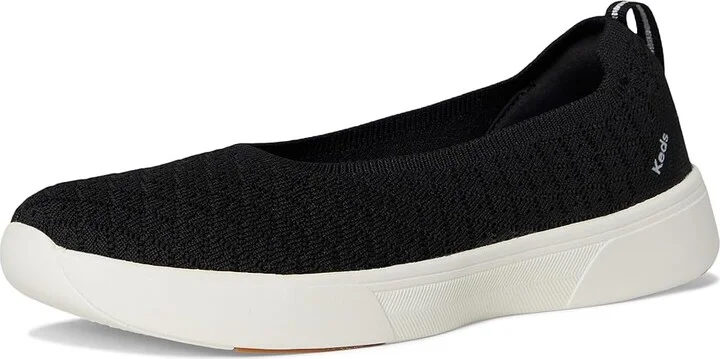 Keds BlissWalk Skimmer Women's Shoes Black Eng Knit : 8.5 B - Medium, Rubber - Image 5